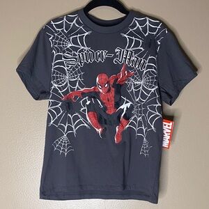 Marvel‎ Spider-Man Grey and Red Kids Tee